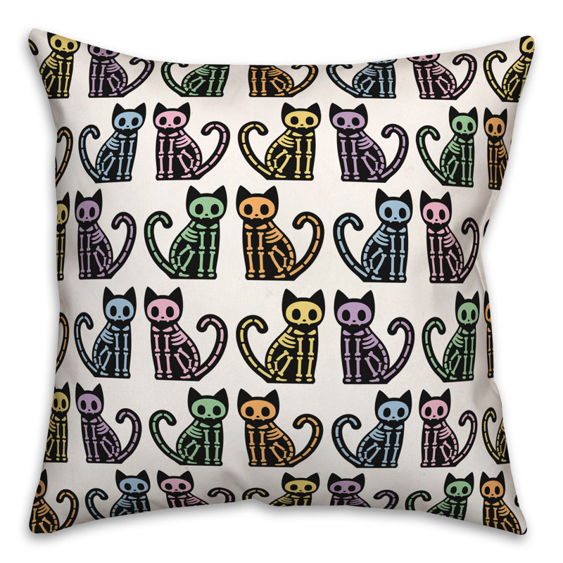 Animal Print Reversible Throw Pillow, 16" x 16"