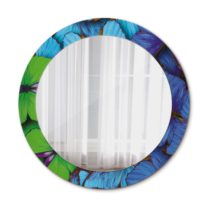 Huldar Glass Flat Wall Mirror