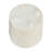 S/2 6/8" TEXTURED PLANTERS, SHINY WHITE
