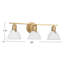 Éclairage pour meuble-lavabo 3 lumières Batista-531772810-531772809