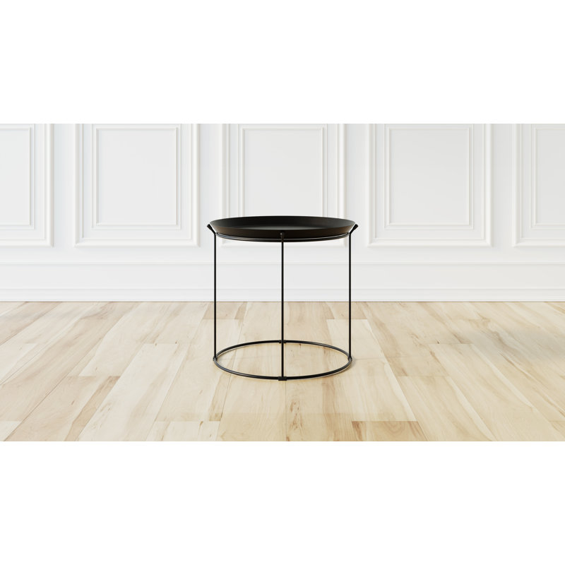 Amena Iron Top End Table