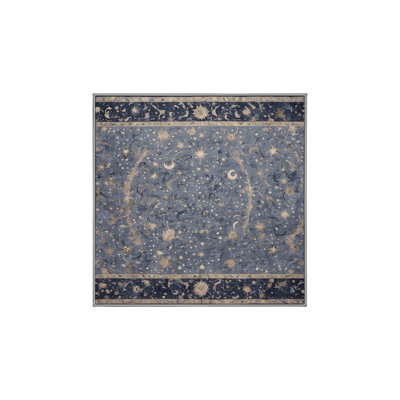 Machine Washable Gray Area Rug