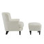 Fauteuil club rembourré Fleckenstein Boucle