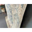 Tapis bleu classique en patchwork de laine 48 po x 78,7 po