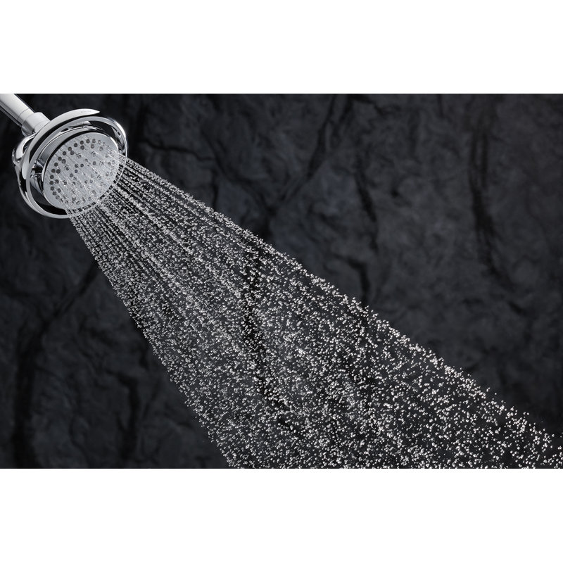 Flipside Full Fixed Shower Head, Vibrant Polished Nickel