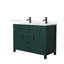 Meuble-lavabo double autoportant 48 po avec plateau en quartz Beckett-108352017-108352016-108352018