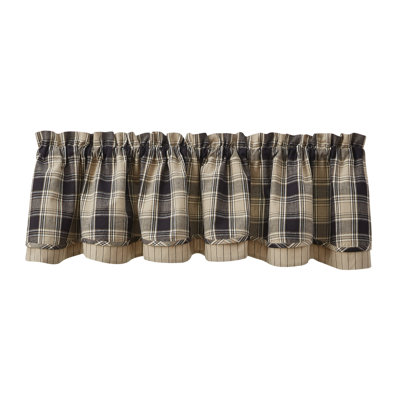 Soapstone Lined Layered Valance 16"L