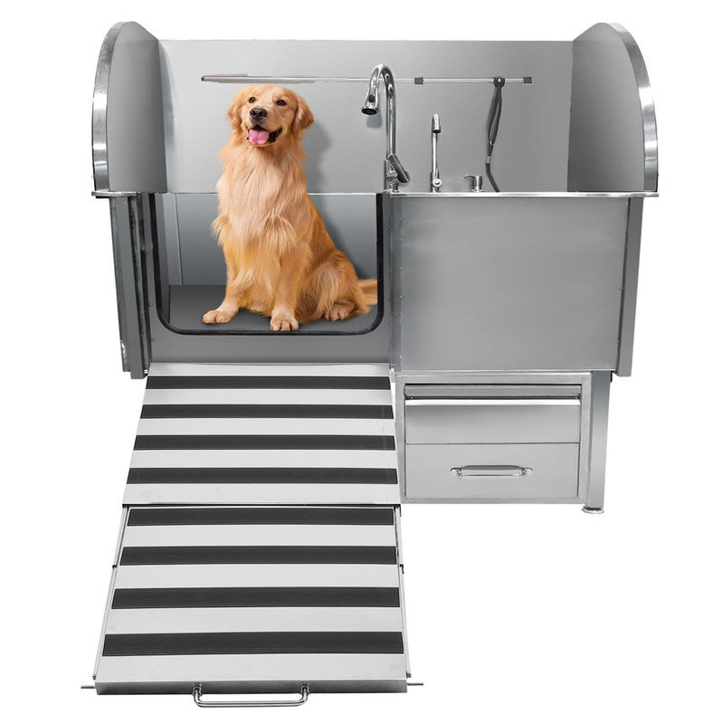 Grooming Tub, 150.1cm H x 127cm W x 79.8cm D