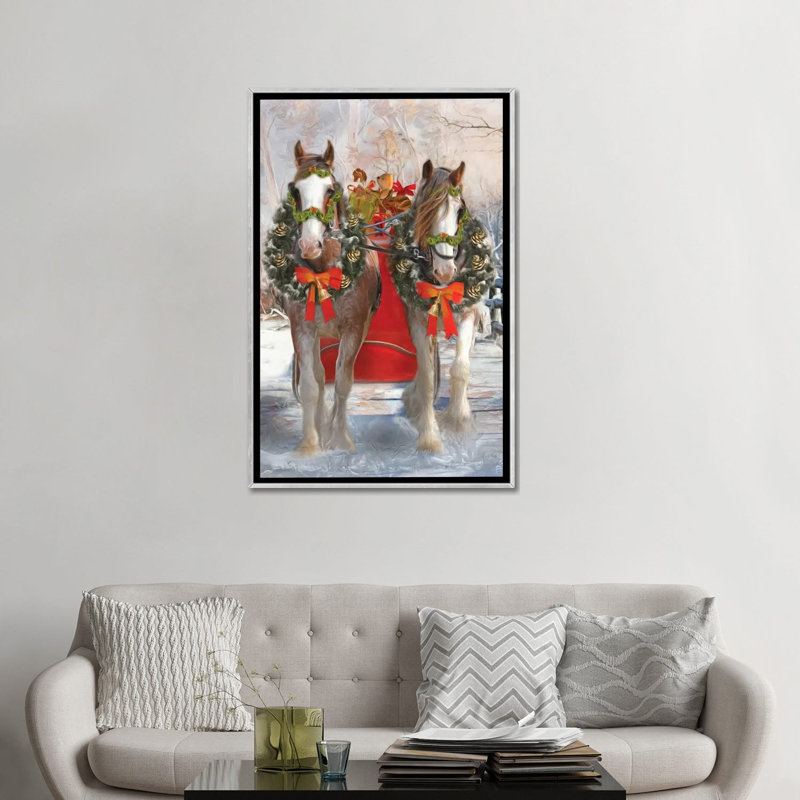 The Gift Of Giving - reproduction d'art murale encadrée, Argent argent, H 48 po x l 32 po