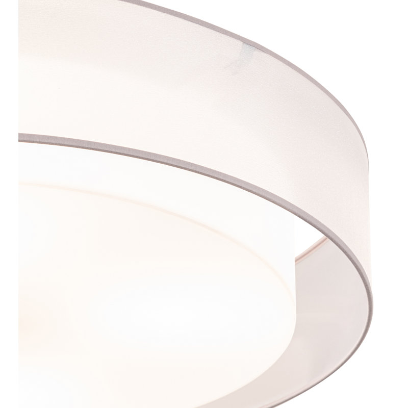 4 - Light Dimmable Drum Chandelier