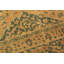 Tapis brun / vert en laine noué à la main à motif oriental 9 pi x 11 pi 6 po Roby