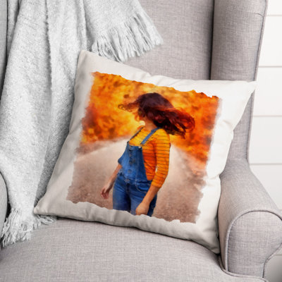 Square Pillow Cover & Insert
