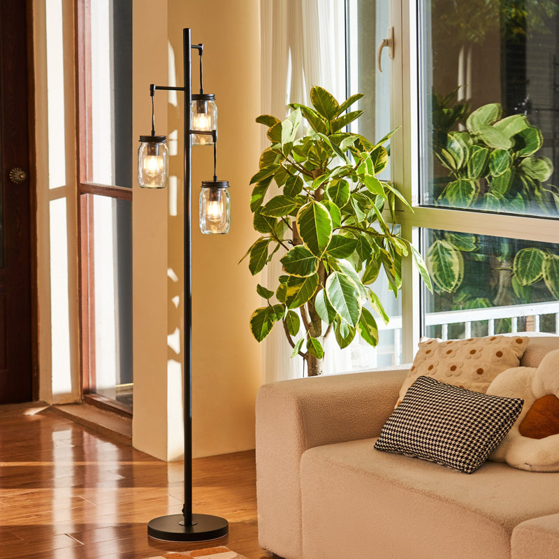Gina 63.8'' Matte Tree Floor Lamp