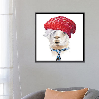 Fashion Llama par Lanie Loreth - reproduction d'art