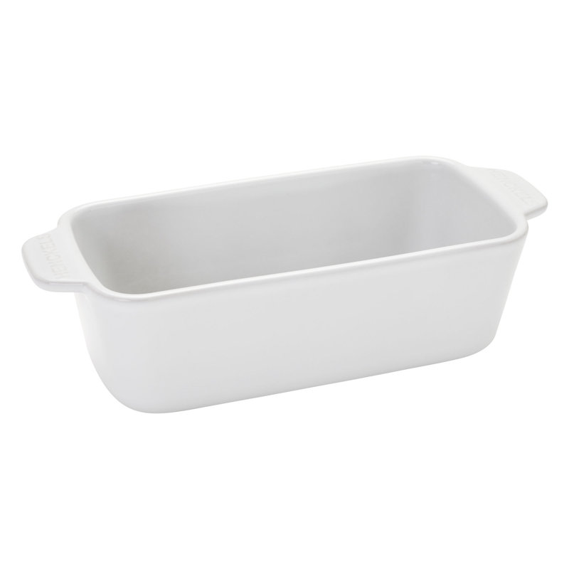 Henckels White Ceramic 8-Piece Bakeware and Serving Set