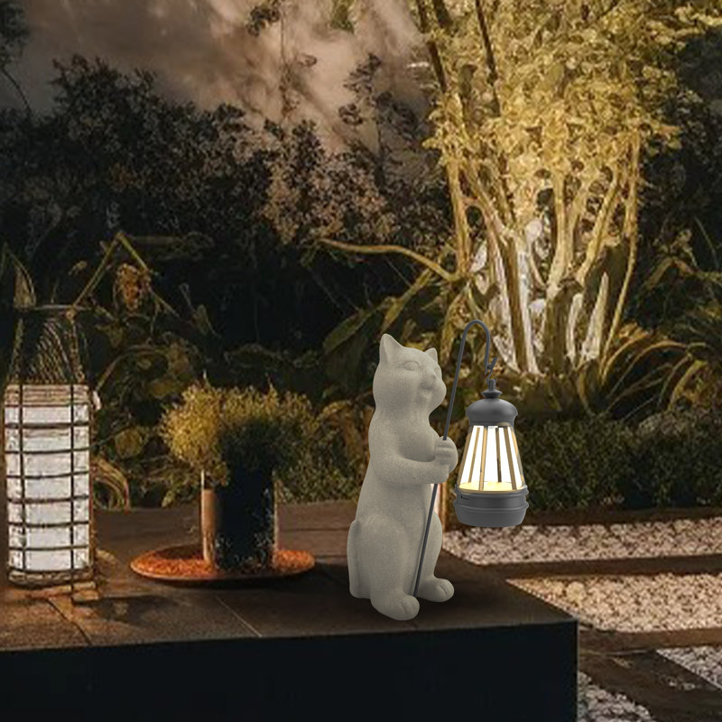 Resin Garden Statue, Beige