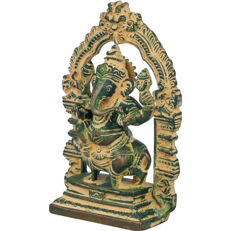 Figurine Temple Ganesha, Or