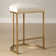 Upholstered Counter Stool with Metal Frame