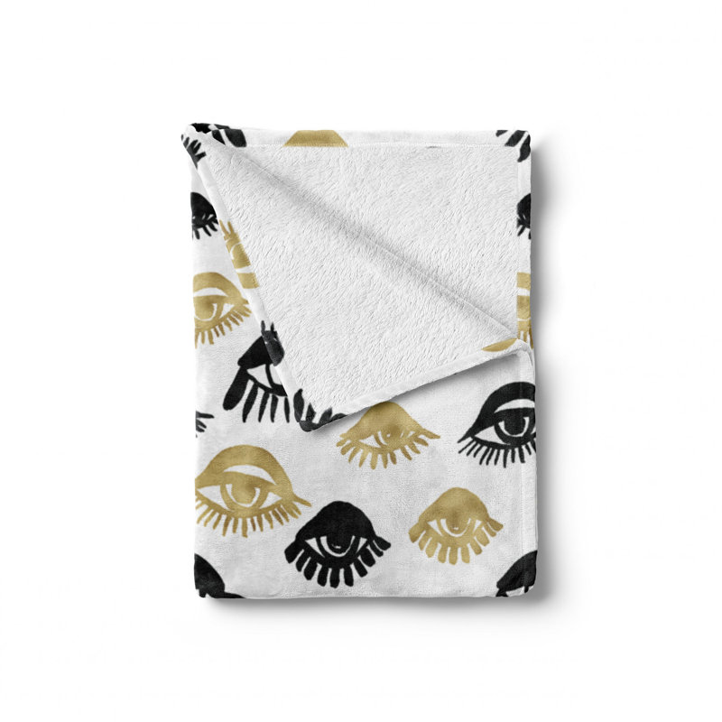 Hand Woven Throw Blanket, 70" W x 90" L