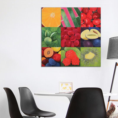 Fruit Medley by Toni Silber-Delerive - Wrapped Canvas Print