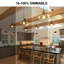 Dimmable G25 LED Bulb, 4.5W (60W Eqv.), Globe Light Bulbs, E26 Base, Soft White-107558106