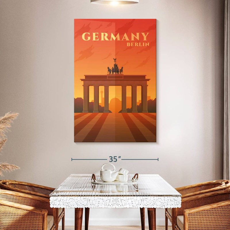 Sireci German Brandenburg Gate, 51" H x 34" W