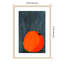 «Calmly Sleeping Apple» par Bo Anderson, impression sur bois encadrée-752146111-752146099