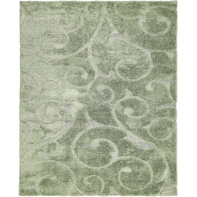 Tapis vert Vine, Rectangle 9 pi x 12 pi