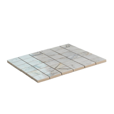 Splendeur 12 po x 12 po Carreau de mur et de plancher en porcelaine polie gris pâle (10,65 pieds carrés / caisse) - paquet de 11