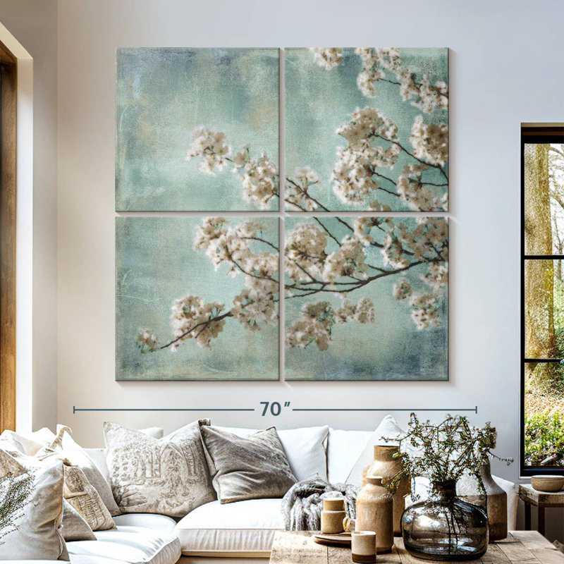 Harnek Aqua Blossoms I