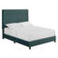 Lit plateforme tapissier Velvet