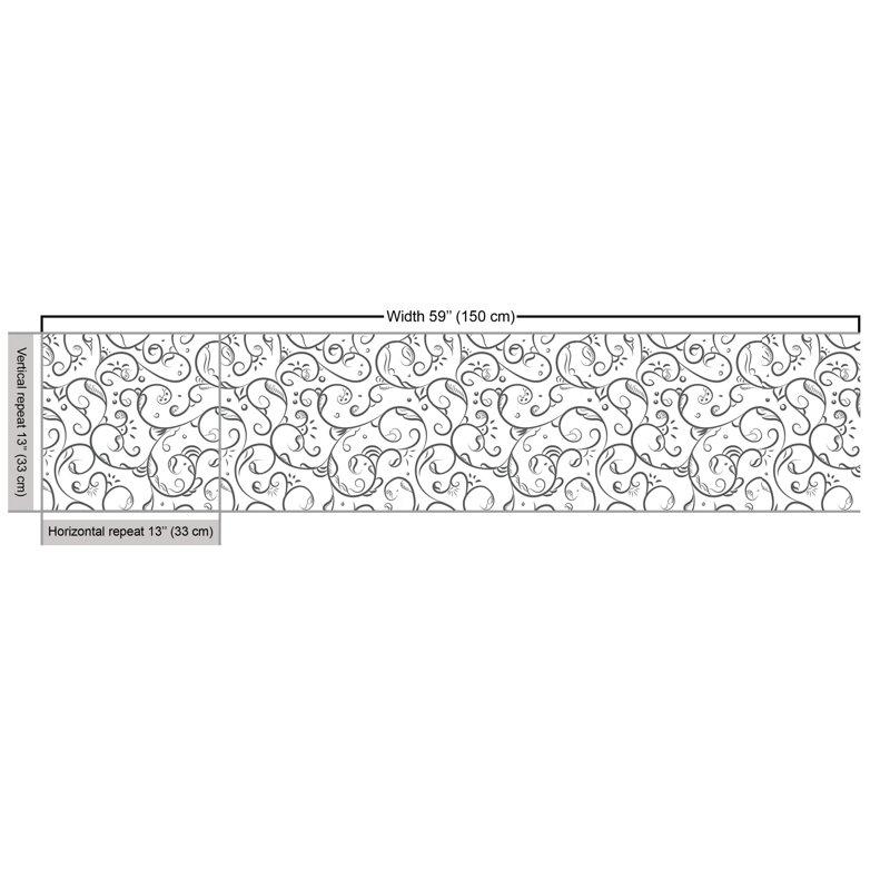 Chera Swirling Leaf Branches Forest Multi-Purpose Fabric