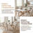 55.1" Rectangular White Wood Veneer Dining Table With 6 Fabric Dining Side Chairs For Kitchen, Dining Room, Living Room