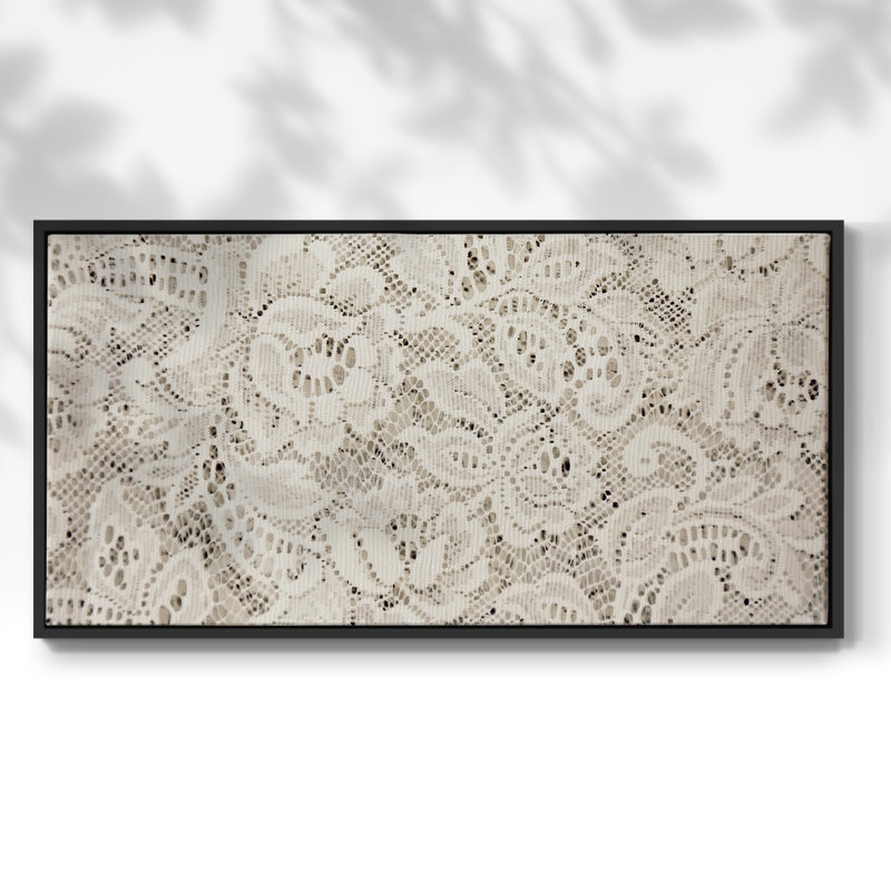Série abstraite-DCCCLXII- Toile tendue avec châssis tendue, prête à être accrochée, H 17 po x l 33 po, Noir