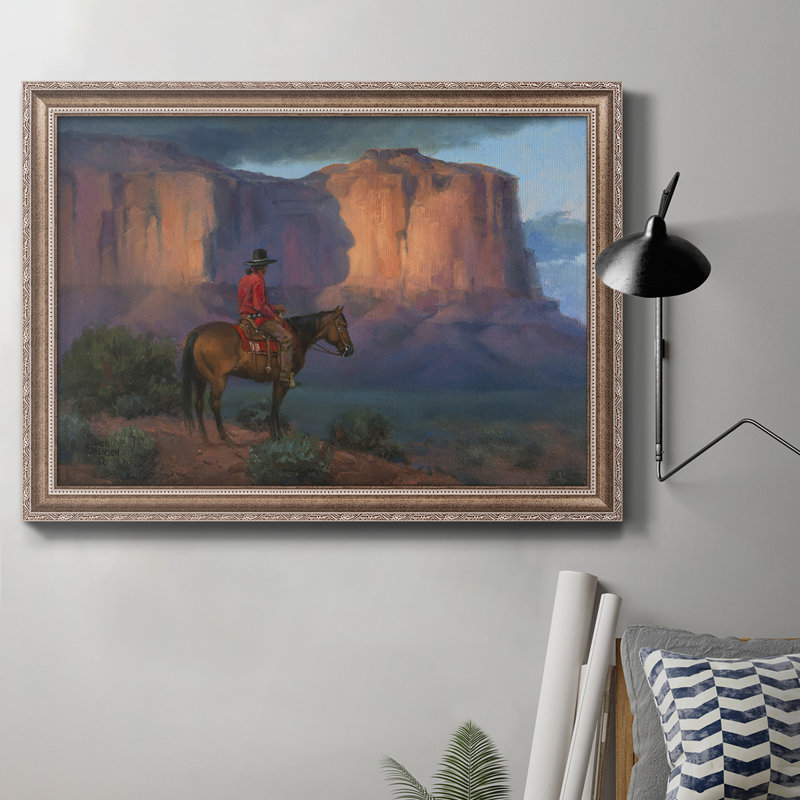 Navajo Shadows - Peinture sur toile encadrée, H 16 po x l 20 po x P 2,5 po