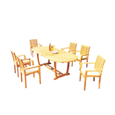 Ensemble de salle à manger en teck Maskell