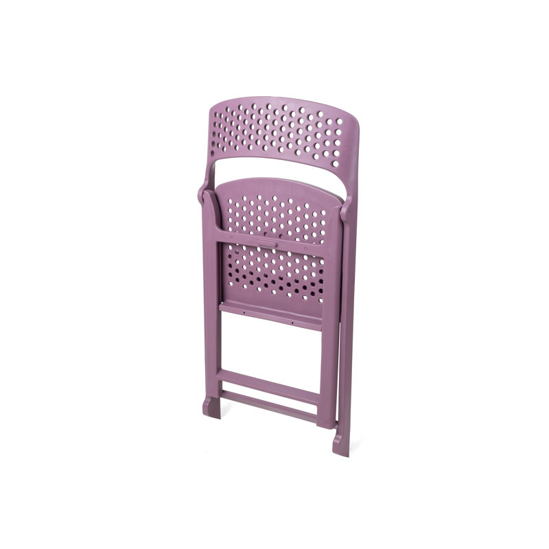 Chaise pliante à rabat, Mauve
