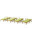 Chaise longue inclinable avec coussin Bevelyn-529257400