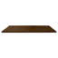 Hevea Prestained Truffle 6 ft. x 25 in. x 1.5 in. Eased Edge Butcher Block Countertop