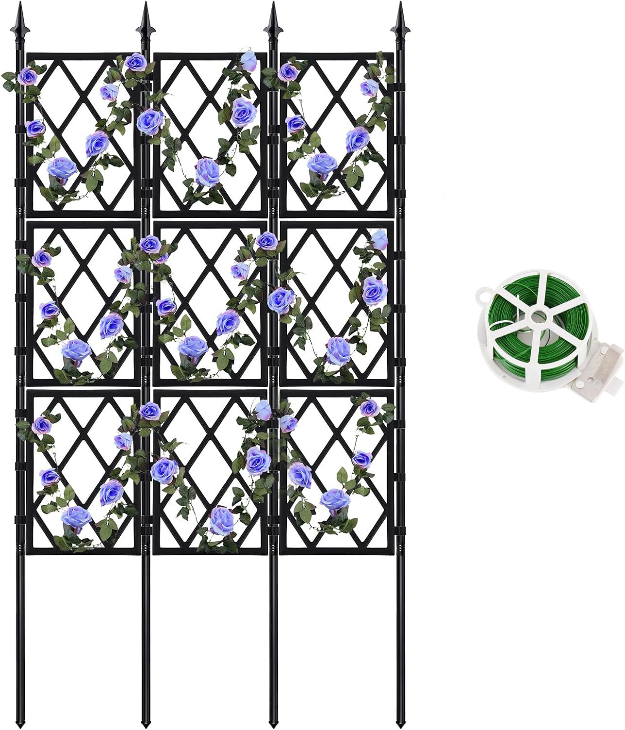 Red Barrel Studio® Garden Trellis for Climbing Plants Outdoor 5.25 FT ...