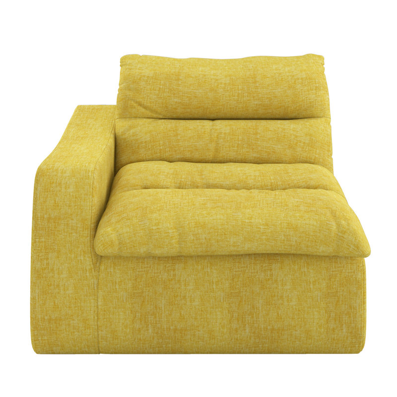 Méridienne jaune No Wood, Jaune