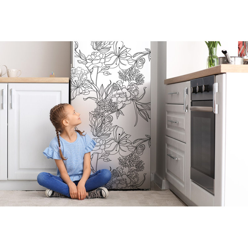 Plants & Flowers Door Decal
