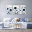 3 Piece Wrapped Canvas Print-1339874673