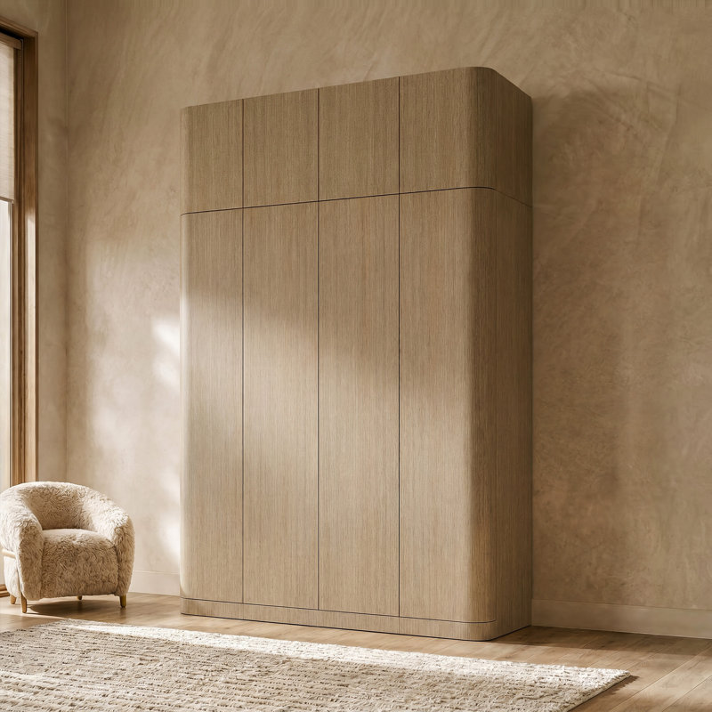 Armoire 92,9 po H, 93" H x 63" W x 24" D