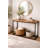 Jerie 40'' Solid Wood Top Console Table