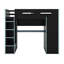 Full Size Wood Loft Bed With Desk,Wardrobe,Ample Storage Space,And RGB LED Light-116235822