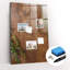 Rustic Wood Magnetic Dry Erase Board