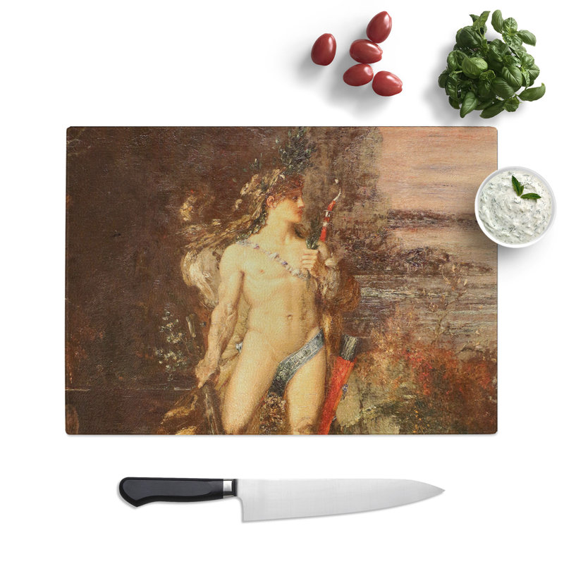 Hercules and the Hydra of Lerna by Gustave Moreau Chopping Board, 0.4cm H x 28.5cm W x 39cm L
