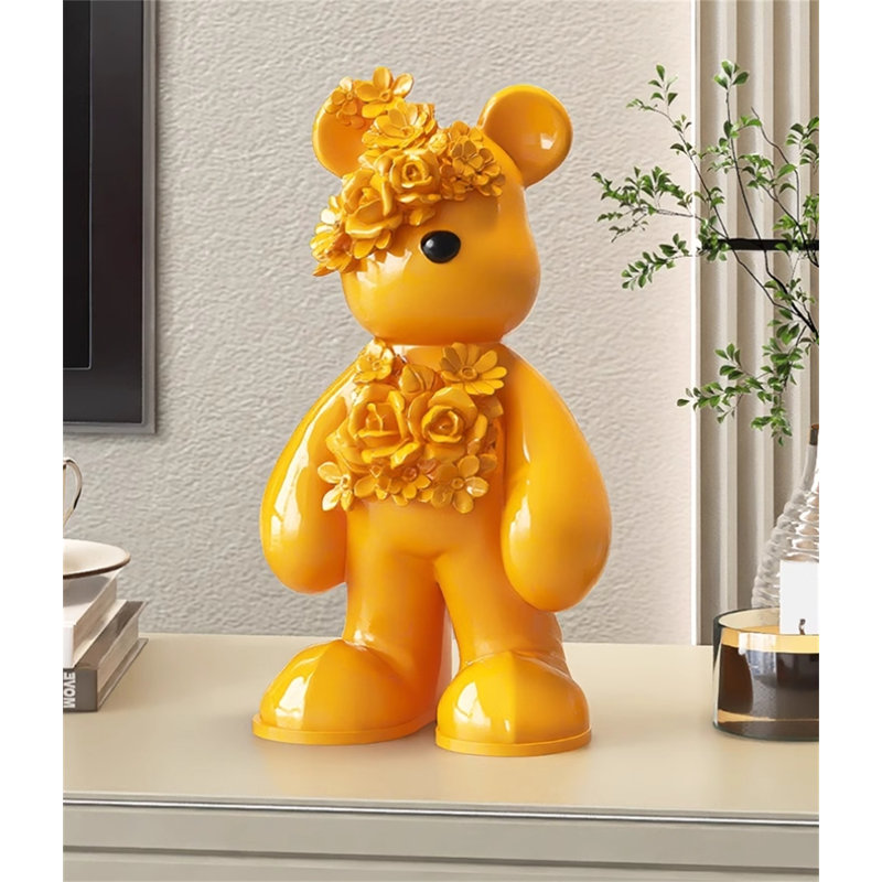 Figurines et sculptures Kaulder, Jaune