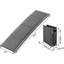 Rampe pour chien - longueur 71 po, largeur 20 po, pliable pour les chiens jusqu'à 250 lb, tissu antidérapant, VUS portable, aluminium 6063, camions à pliage rapide, dépliage